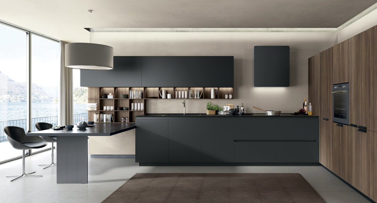 Absolute Matt Black Lacquer — Innerform Kitchens and Interior Design