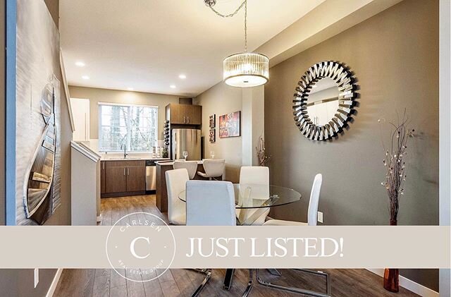Happy New Year to everyone! 🥳 We hope you all had a wonderful holiday break and enjoyed some time off and rest. We are back to work this week with a brand new listing! This 2 bedroom plus den townhouse in Brookside in Clayton Heights has been meticu