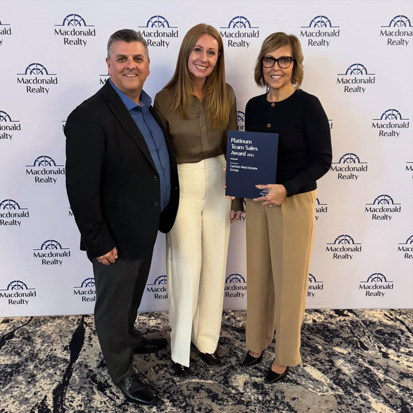 Grateful for a great year in 2025, and awarded for being the top team at Macdonald Realty, Langley! 🎉