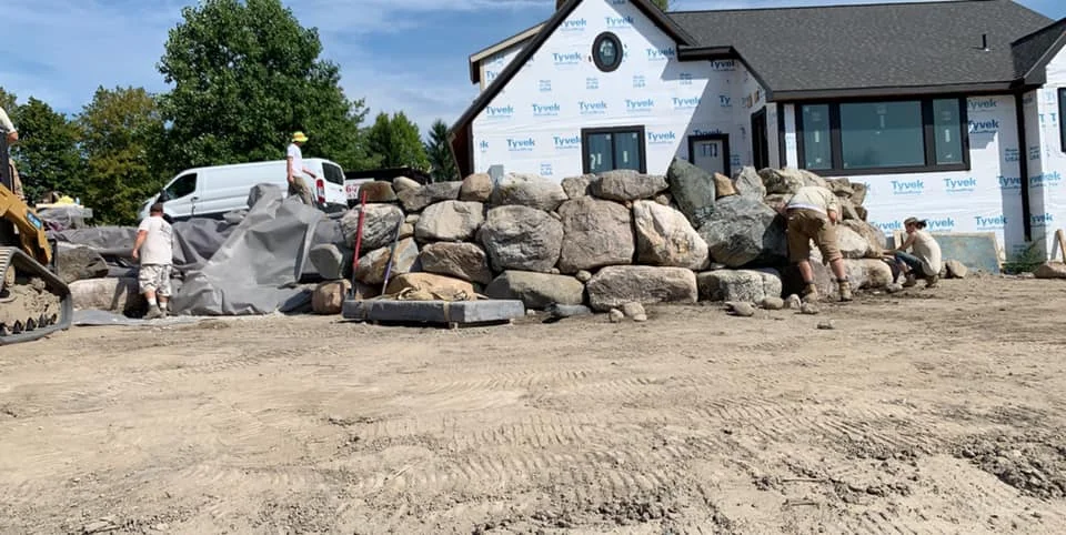Success On Our Latest Retaining Wall