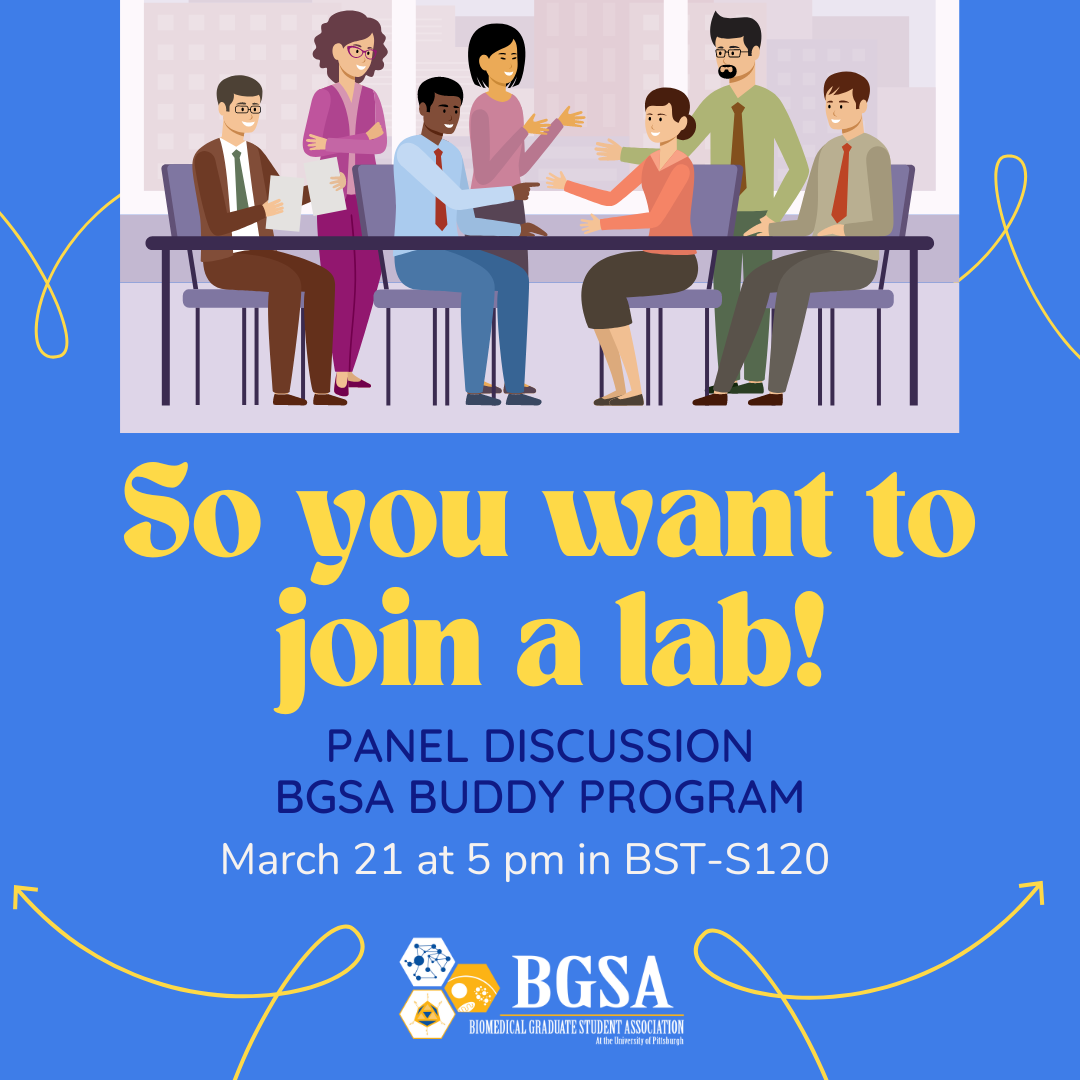 "So You Want to Join a Lab" Panel Discussion