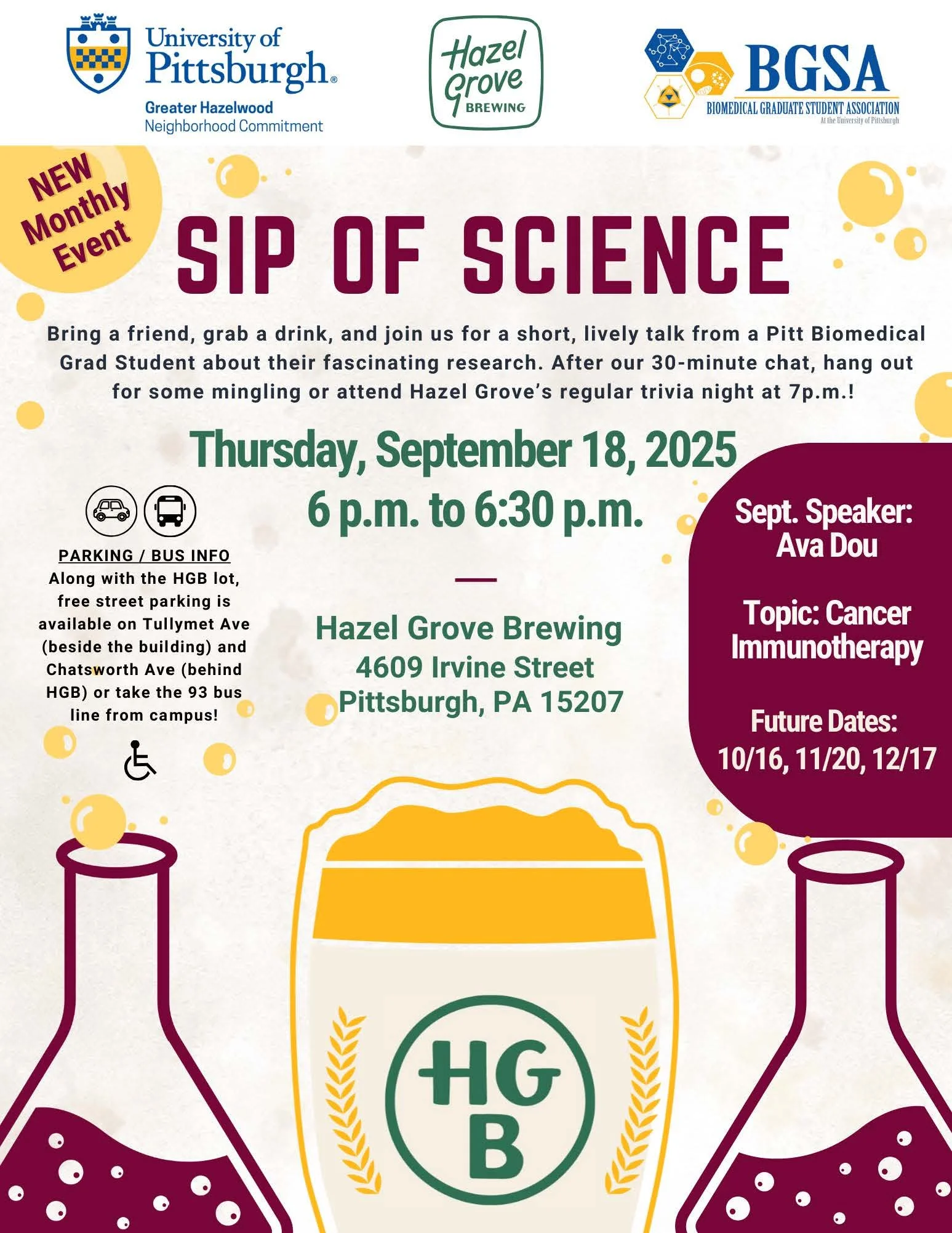 Sip of Science Series: Ava dou