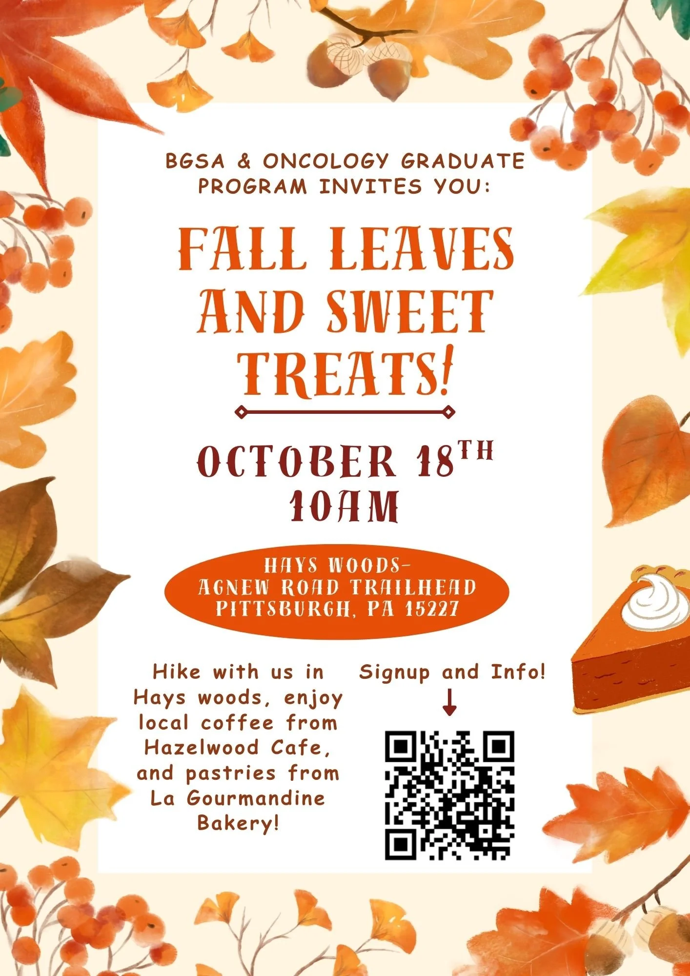 Fall Leaves and Sweet Treats