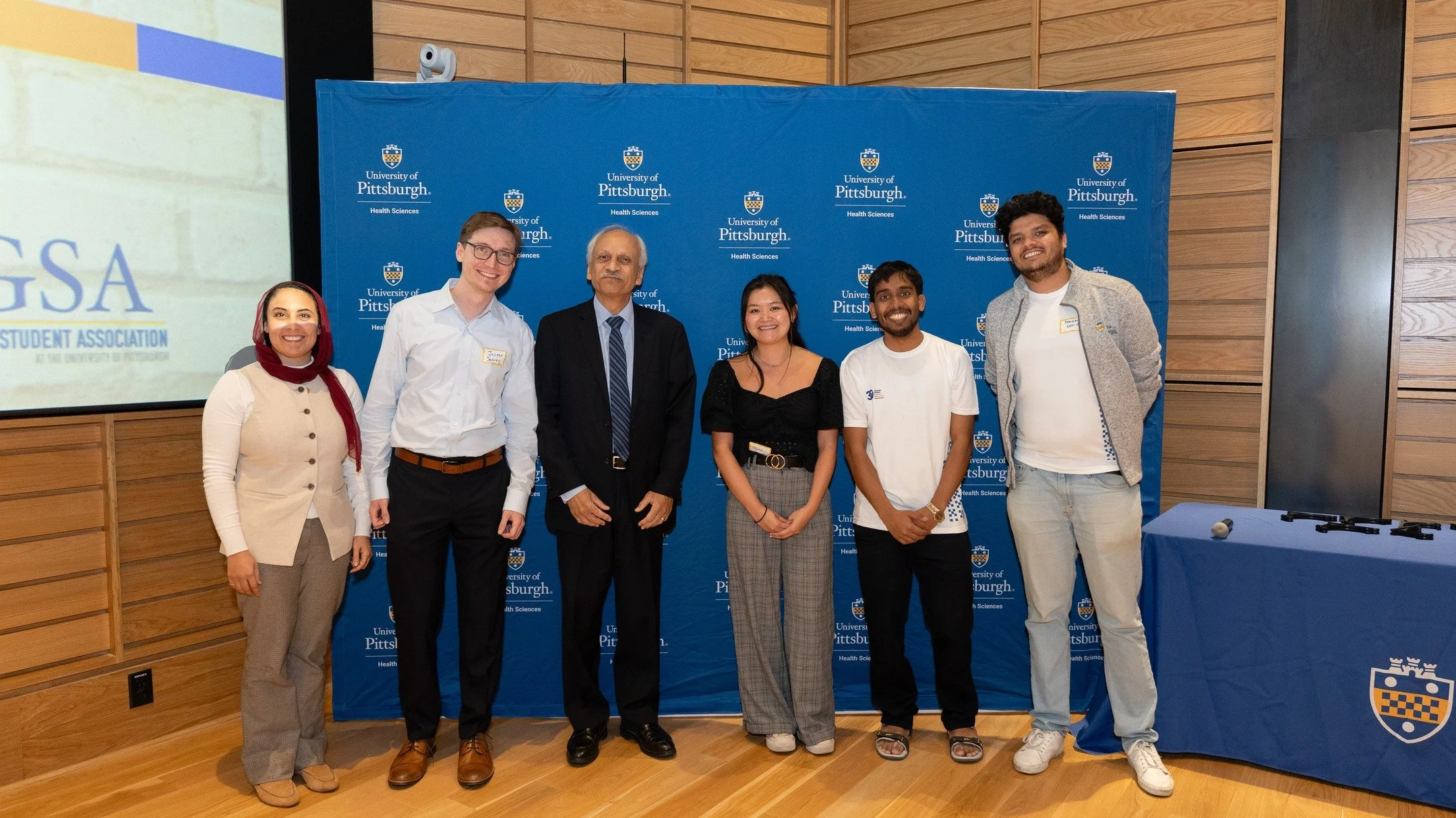 Shoutout to the symposium planning committee, entire @somgradpitt office, SOM Dean and Associate Dean, BGSA board members, student and faculty judges, @pittsustainability members, the Assembly building staff, and to all who helped us in making this e