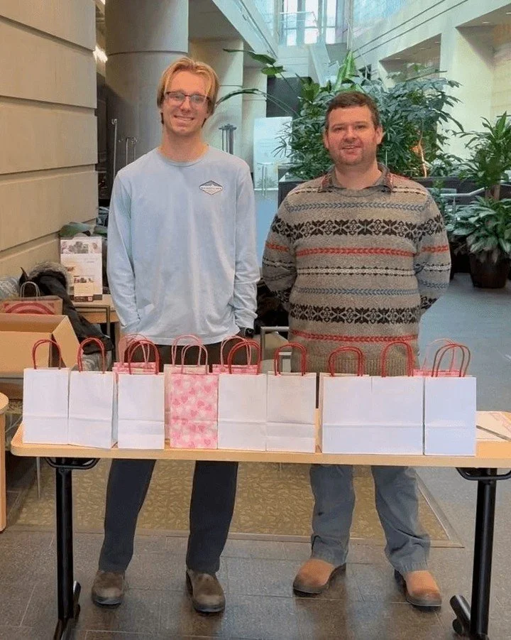 This Valentine's Day, BGSA COC held a really cute event to hand out goodie bags with cards, bracelets &amp; care items to patients at Hillman Cancer Center. Big shoutout to Josh Holloway, the COC chair, for planning this and handing out the bags with