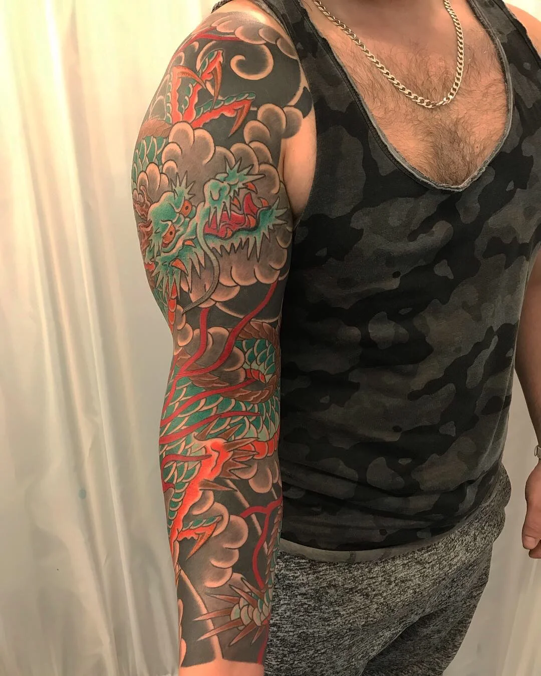 Japanese Tattoo Scott Ellis Triple Crown Tattoo Prague drak