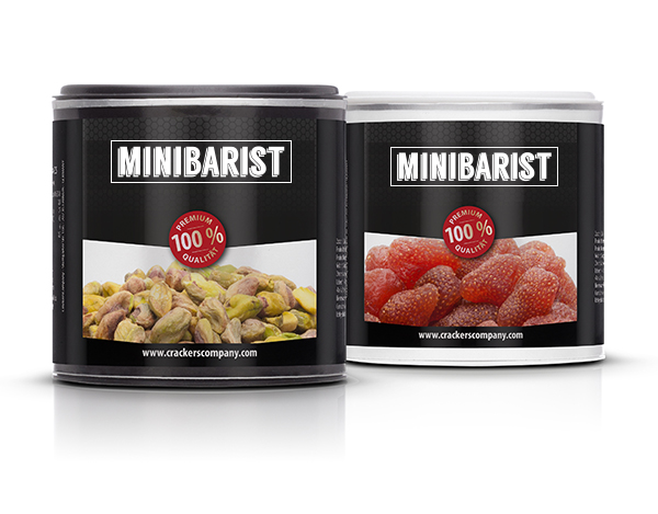 Minibarist can packaging
