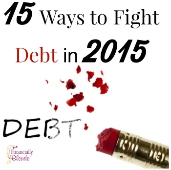 15 Ways to Fight Debt in 2015