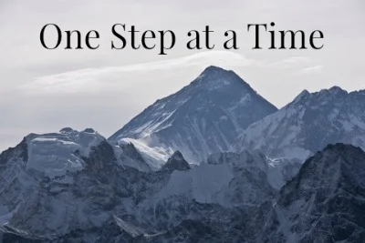 Music Mondays - One Step at a Time