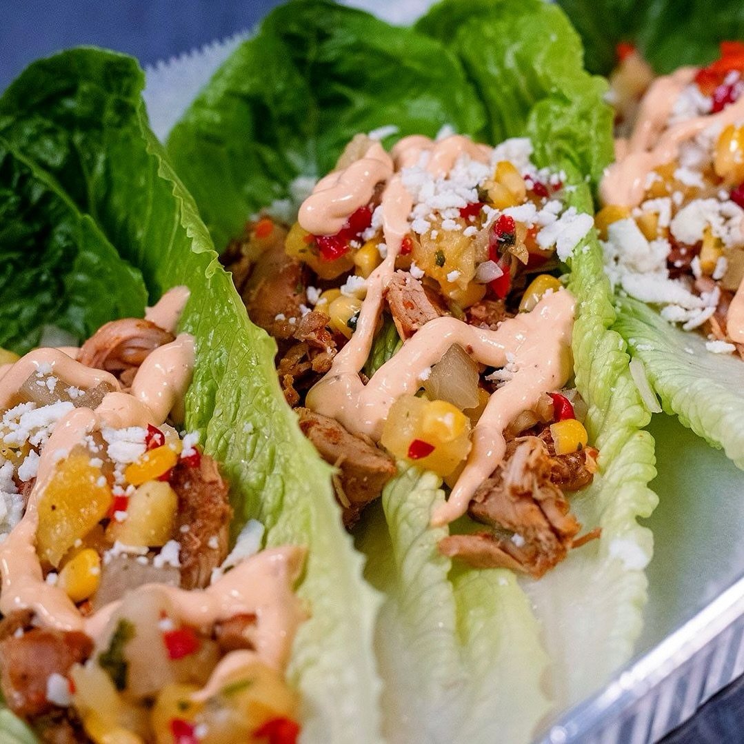 Eating clean and green with our fresh lettuce wraps. Open at 4pm for all your favorites available dine-in, takeout, and delivery. SINGO Bingo in the bar starting at 7pm!