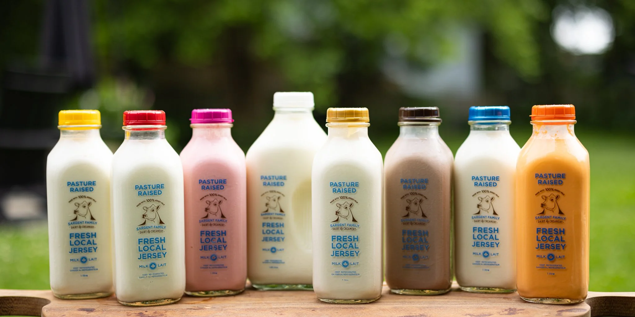 sargent family dairy milk products