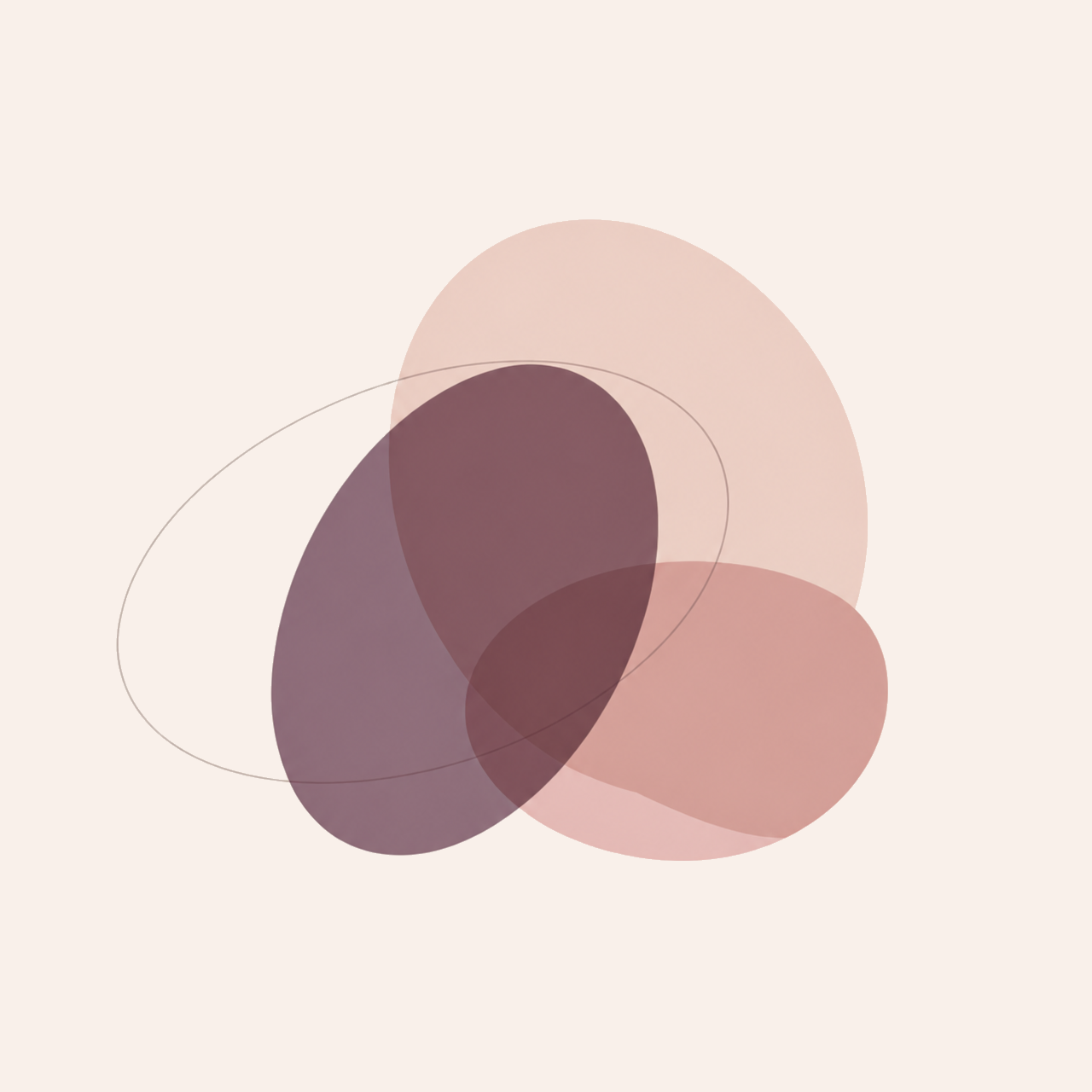 circled color intertwined elemental image