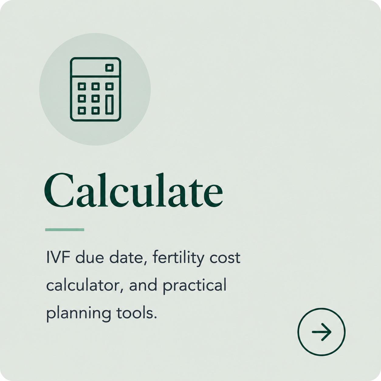 fertility calculator tool