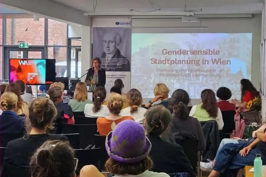 Keynote Sabina Riss. Foto: Laweatz Stiftung