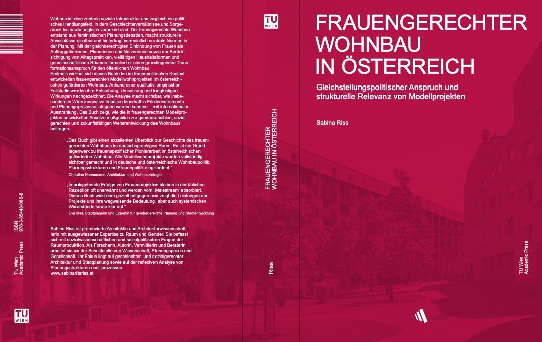 Coming soon! Buch “Frauengerechter Wohnbau in Österreich”