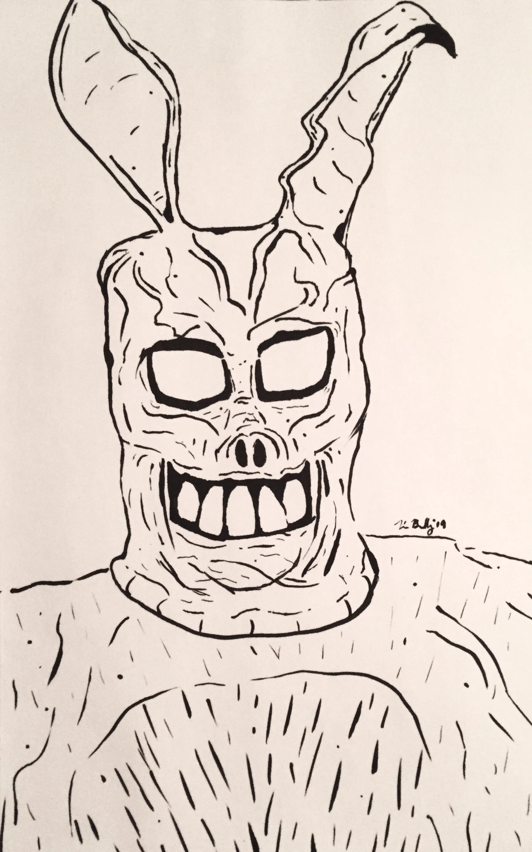 Frank the Rabbit Portrait