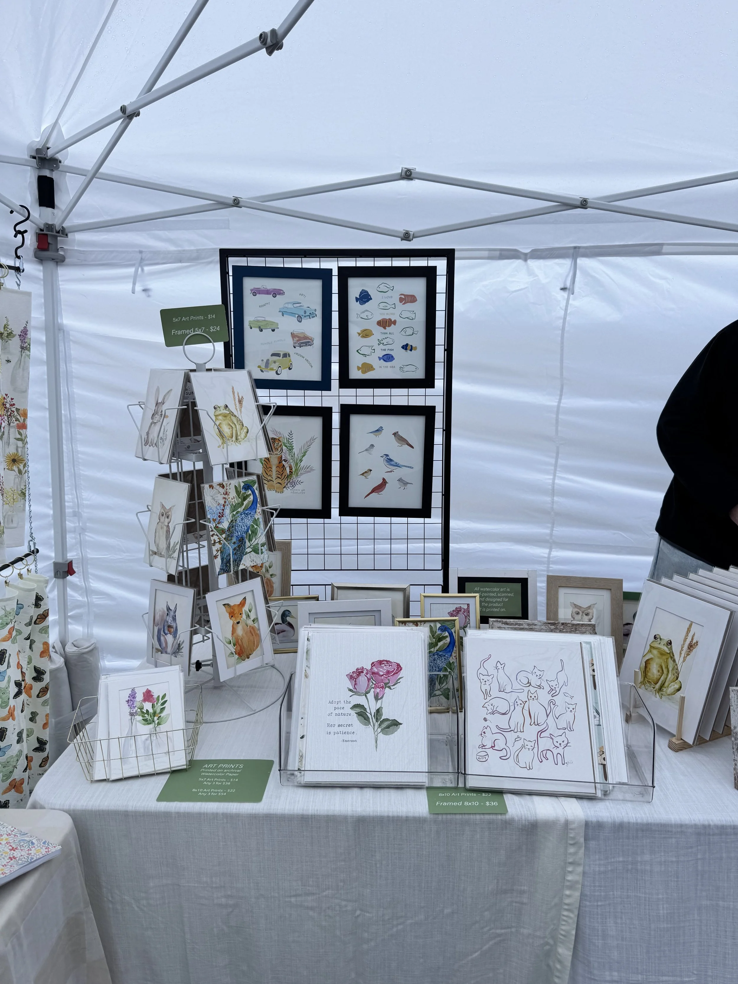 example from art market display.Ink+Sun