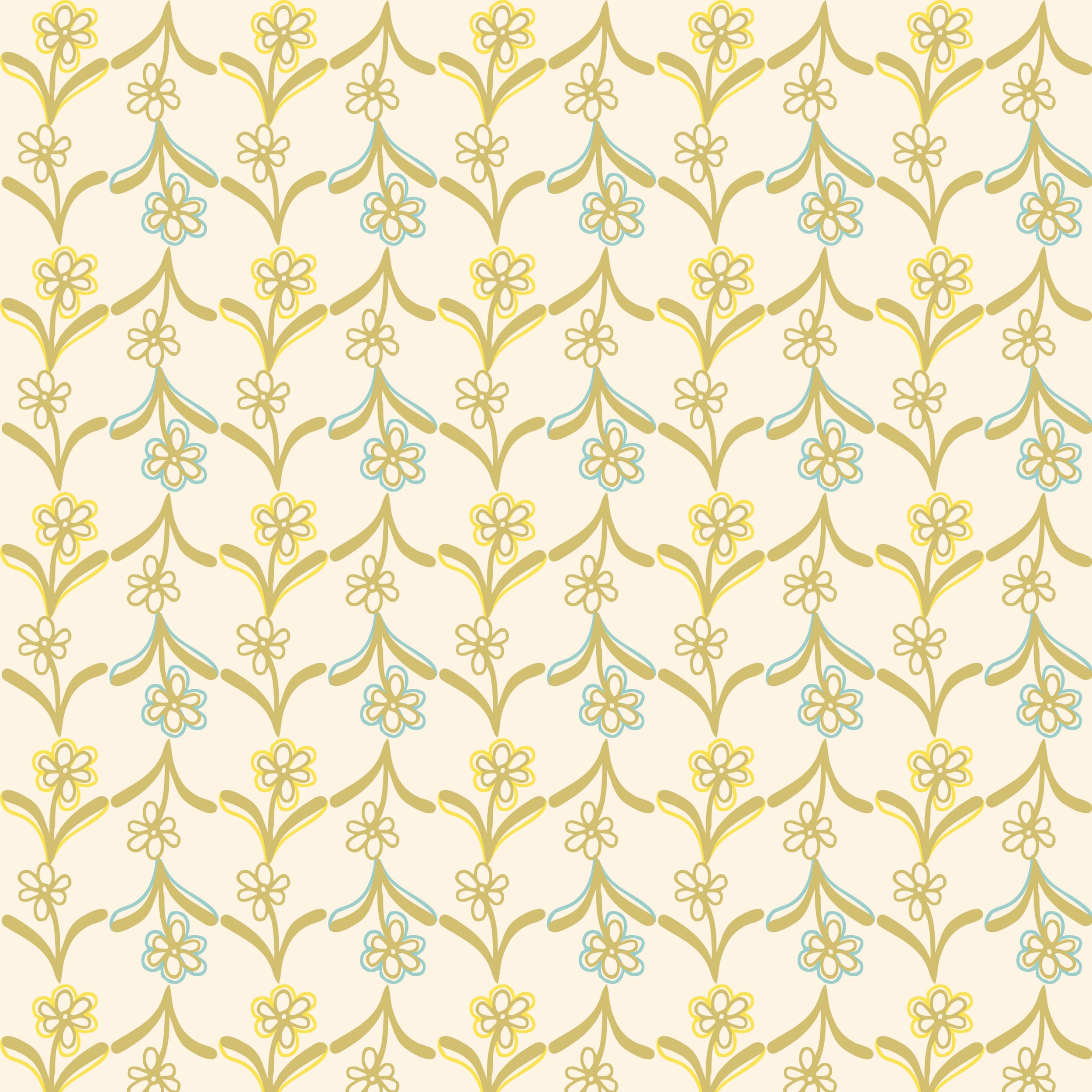 Chevron Blooms custard.jpg