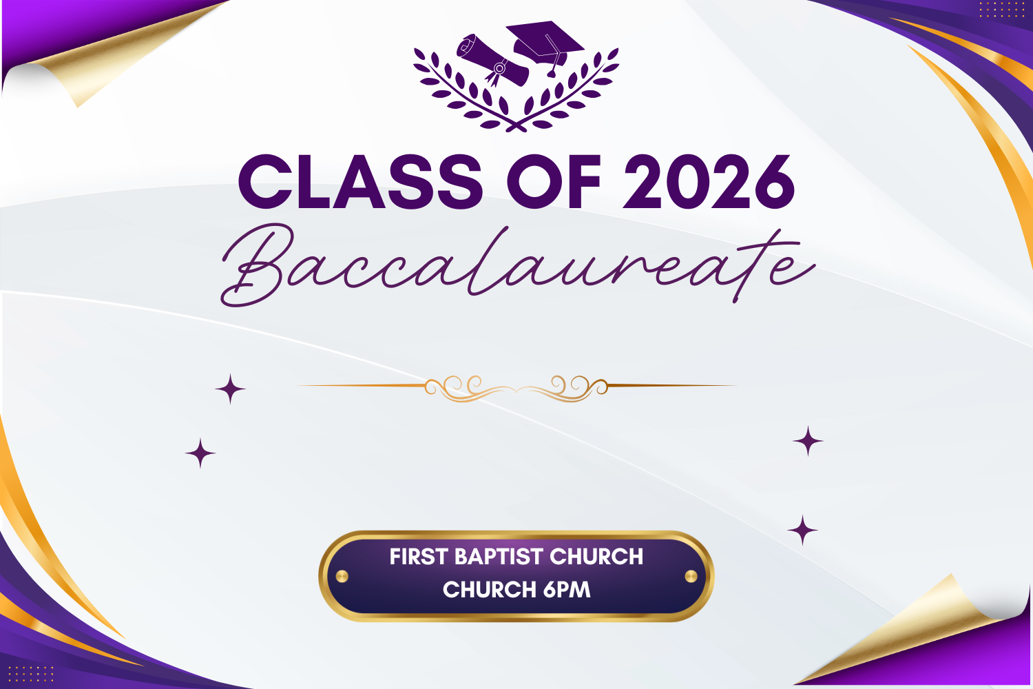High School Baccalaureate Service