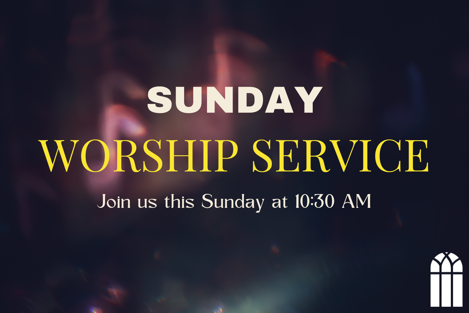 Sunday Worship Service