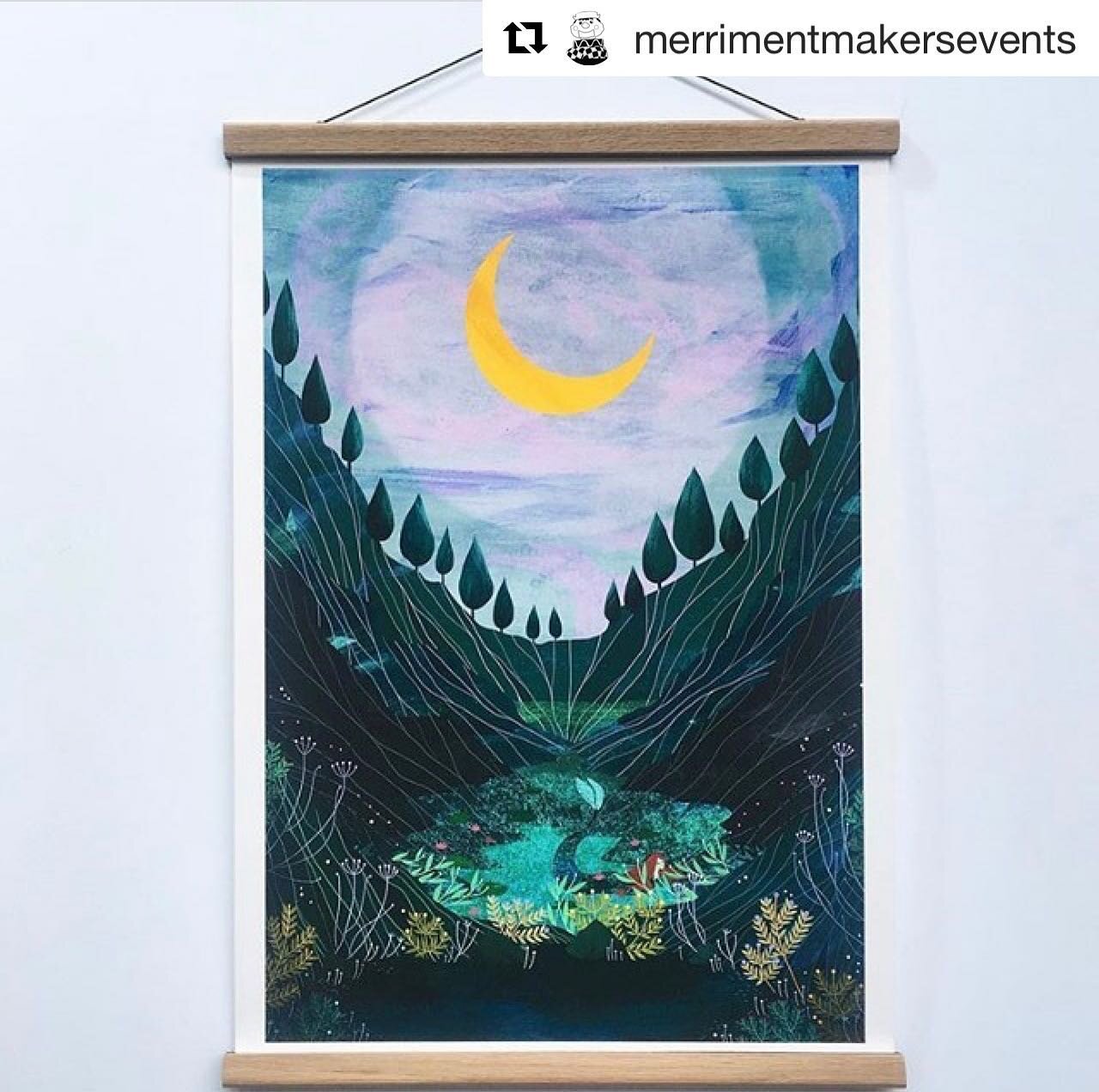 Pop up shop at xmas baubles 🥳🙌
.

#Repost @merrimentmakersevents with @get_repost
・・・
We are delighted to be working with Hello Grimes this year! @nickybrookscurator has been displaying some of Amy&rsquo;s work in @broughtondeli and the good news i