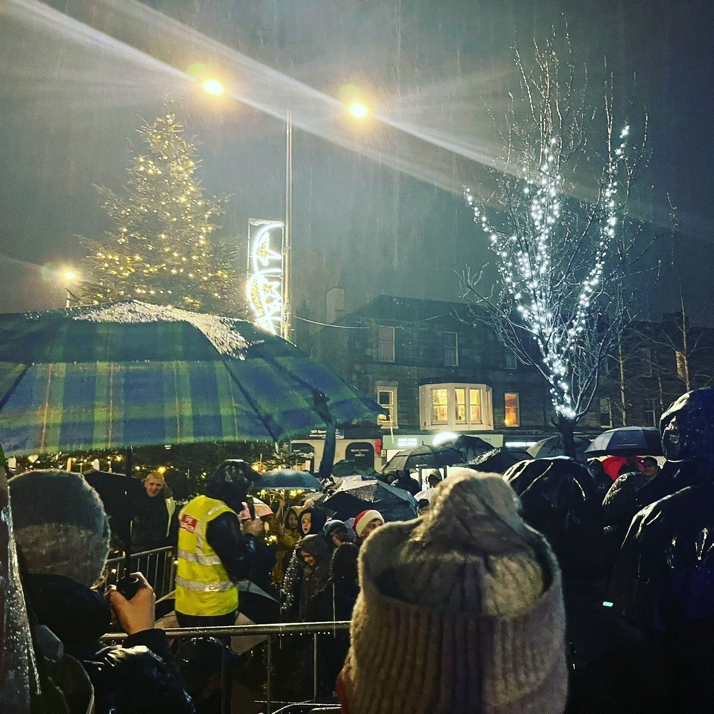 Festive Lights Switch-On MC Michael from @theprontopizza keeping the show on the road last night. What a ✨!