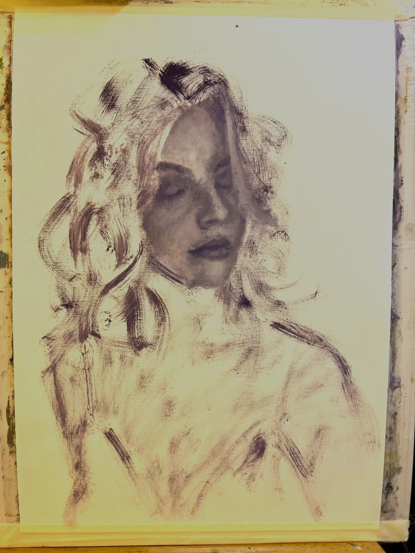 I love the thrill of a painting coming to life and a personality appearing that says &ldquo;Bonjour&rdquo;.

Interested in learning my process while staying in a castle 🏰 in France? 

Join me and @fleur.de.lys.art this June for a week you&rsquo;ll n