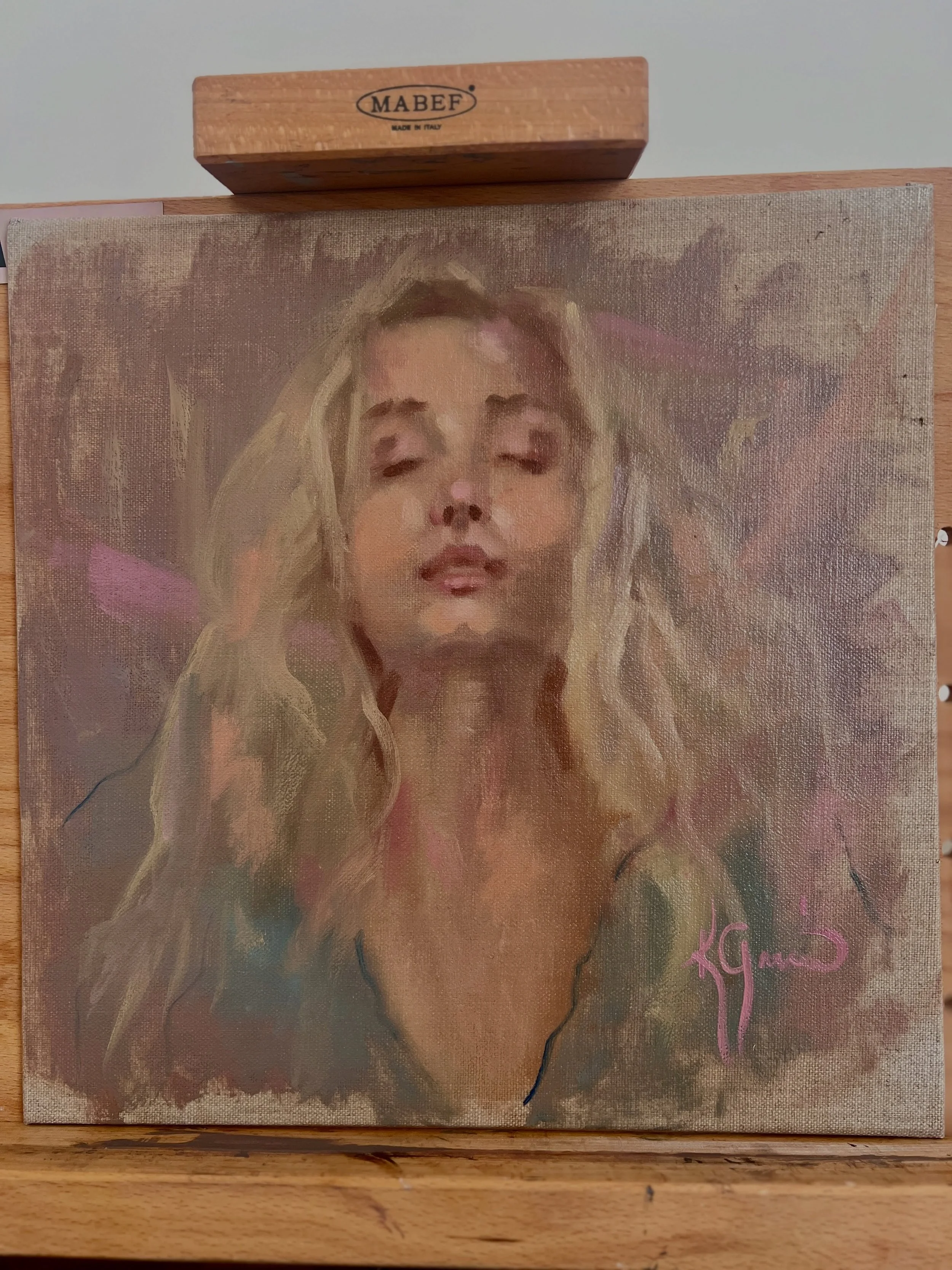 Quick sketch. Getting warmed up for my retreat in Nontron, France. Less than two weeks away!