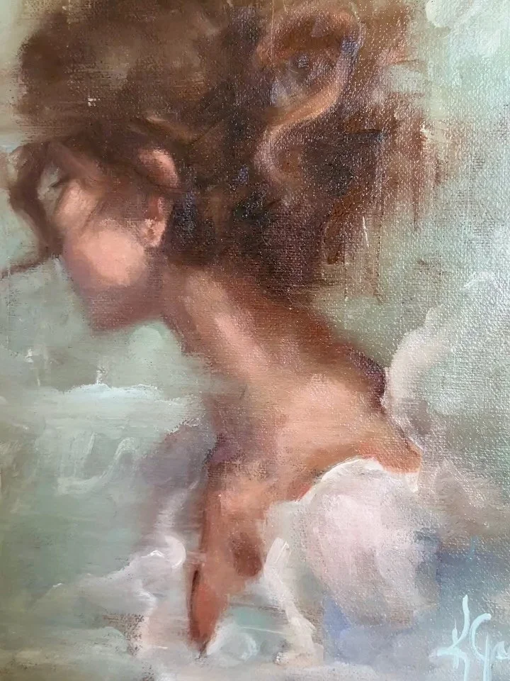 Another quick study for my upcoming retreat in France 🇫🇷 
@artmodel_sarah is the beautiful muse and reference from @bcliston