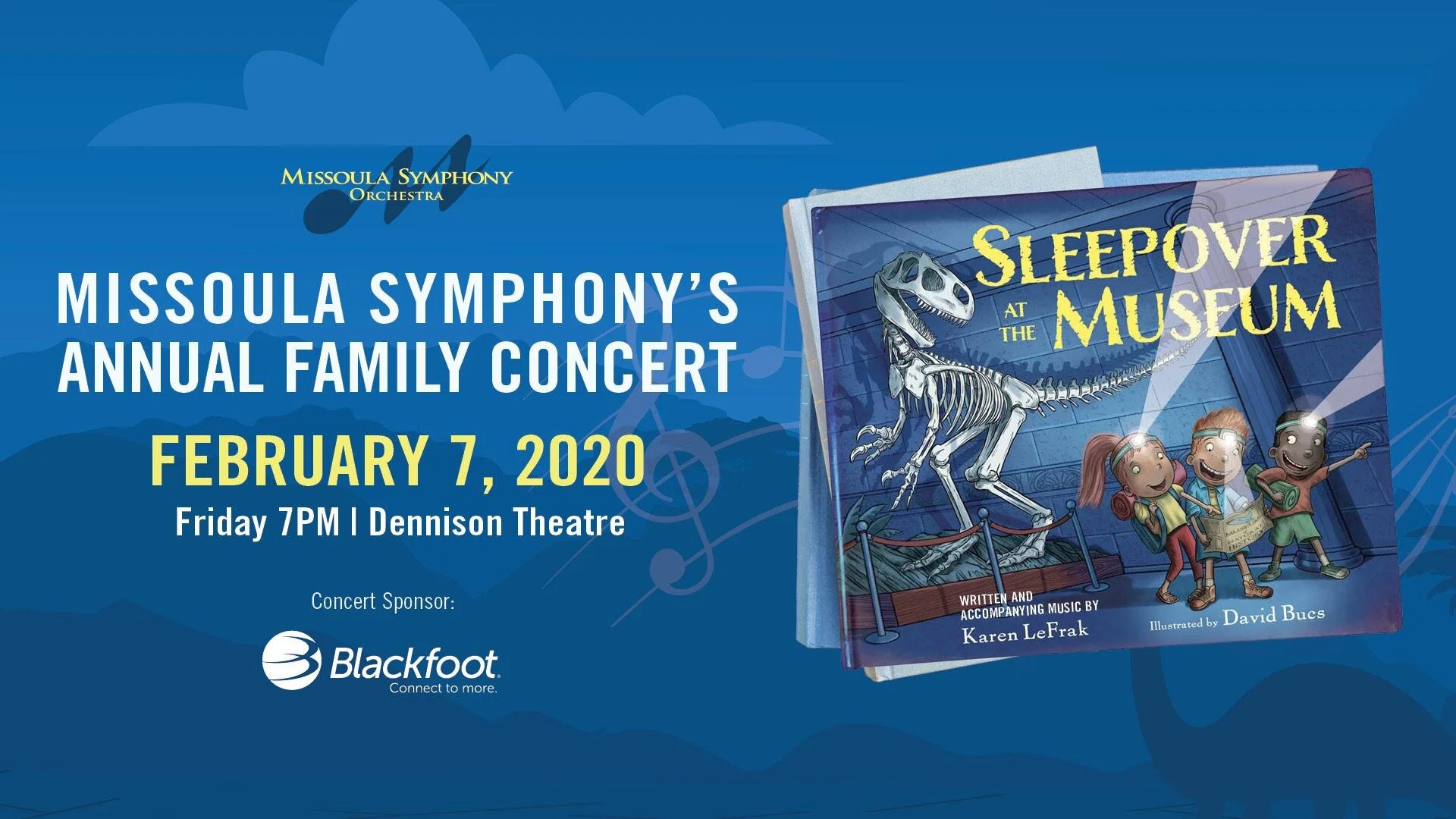 Missoula Symphony Orchestra's Family Concert: Sleepover at the Museum
