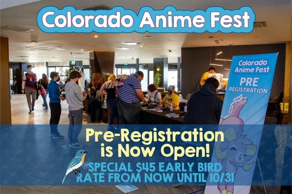Colorado Anime Fest 2023 Pre-Registration Now Open!