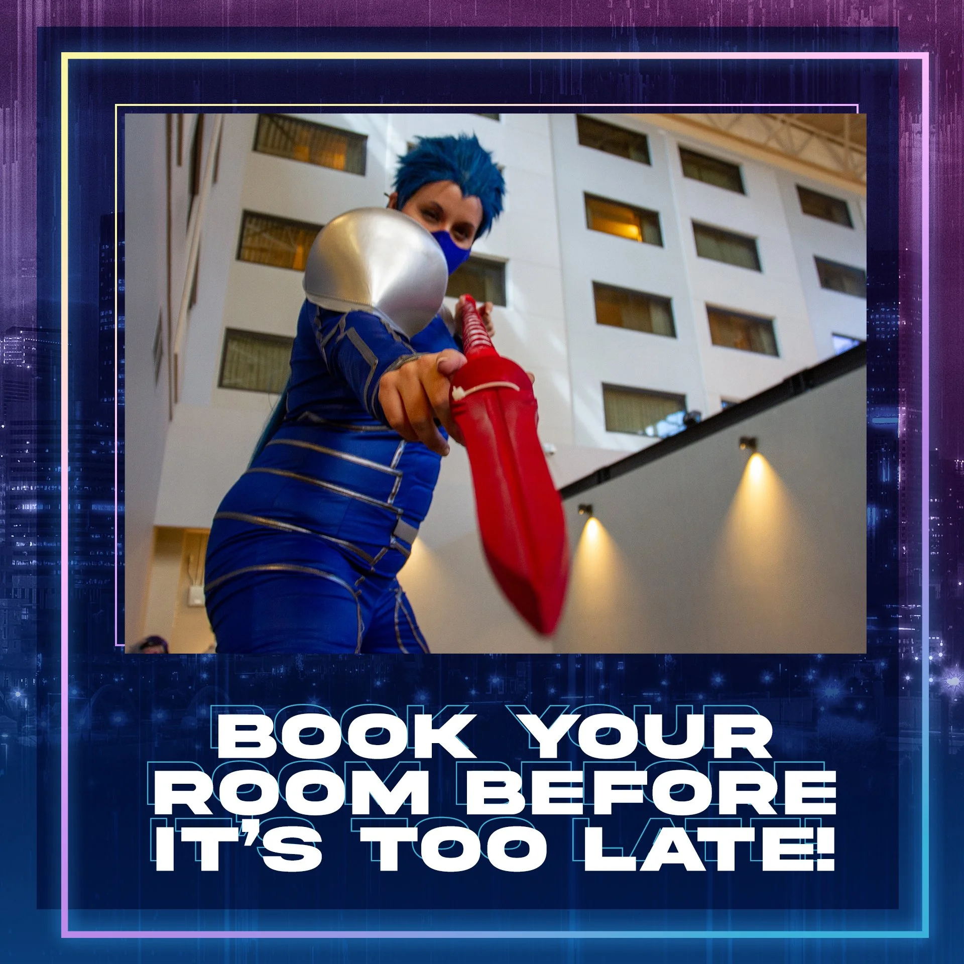 Room Block Almost Full!