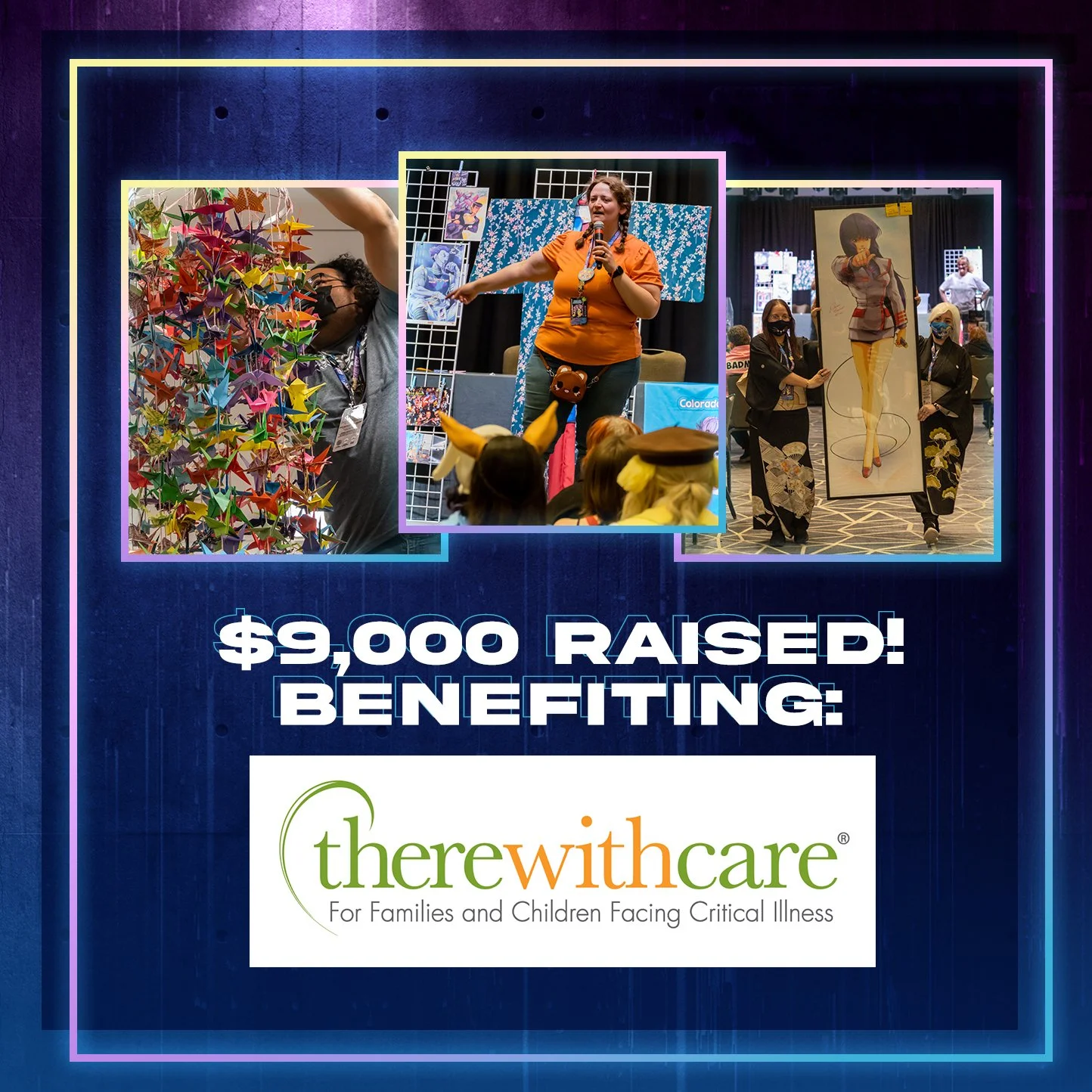 2023 Charity Results: $9,000 raised for There With Care!