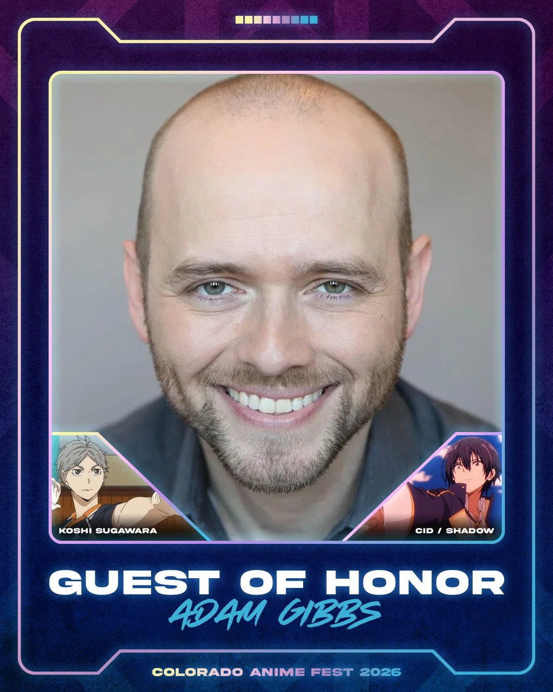 2026 Guest of Honor - Adam Gibbs