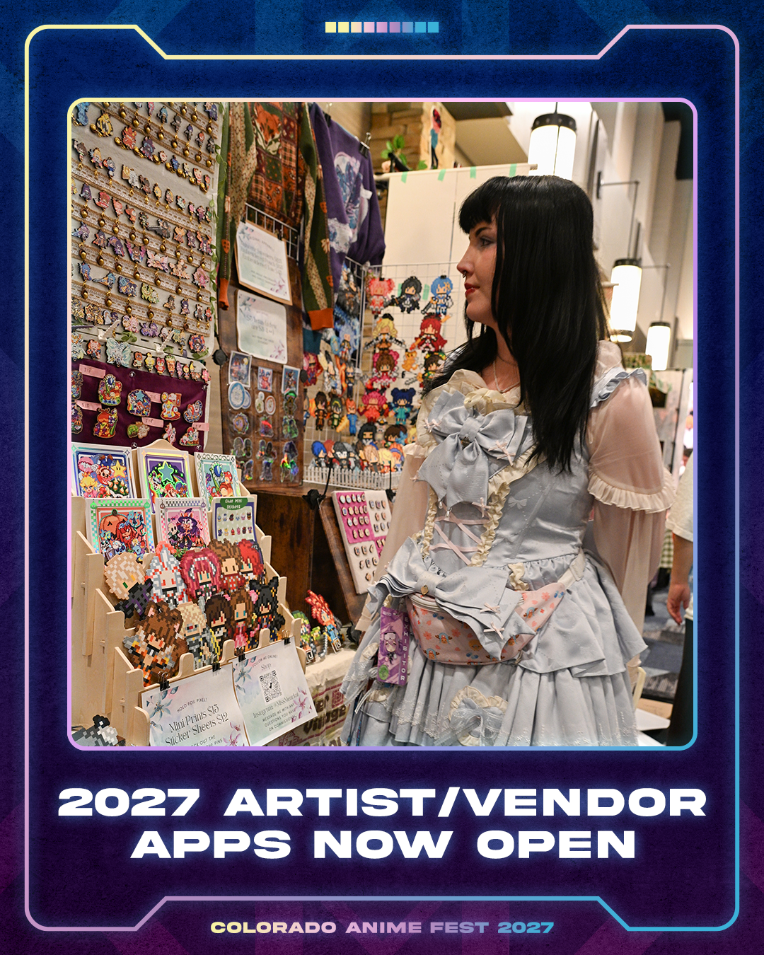2027 Vendors &amp; Artists Applications