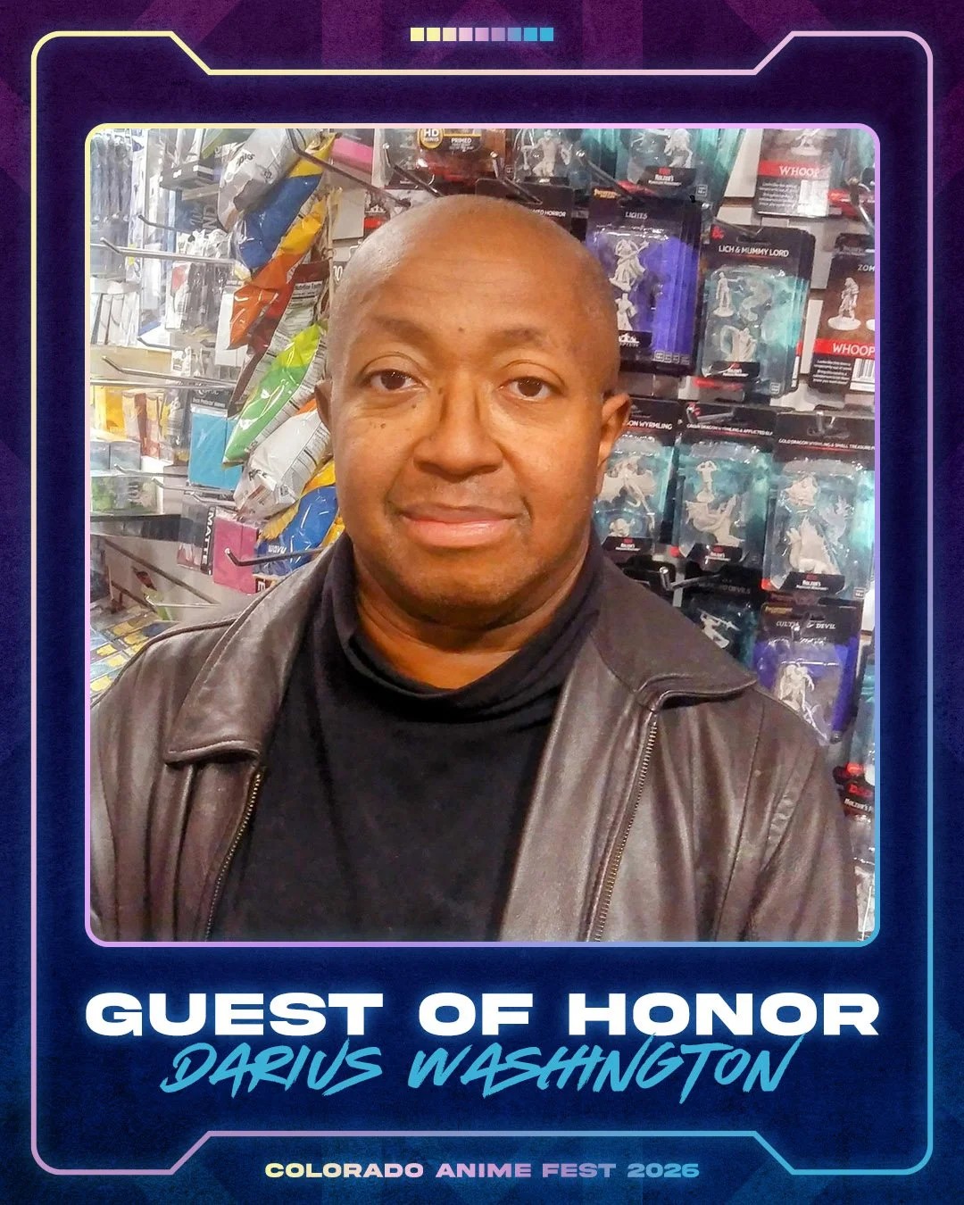 2026 Guest of Honor - Darius Washington