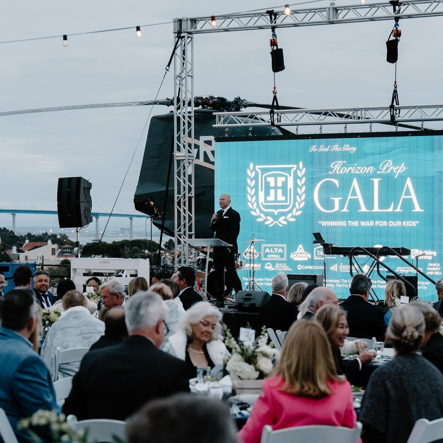 We&rsquo;re still celebrating the amazing night of vision and investment that took place at the Horizon Prep Gala down on the USS Midway. To God the glory!