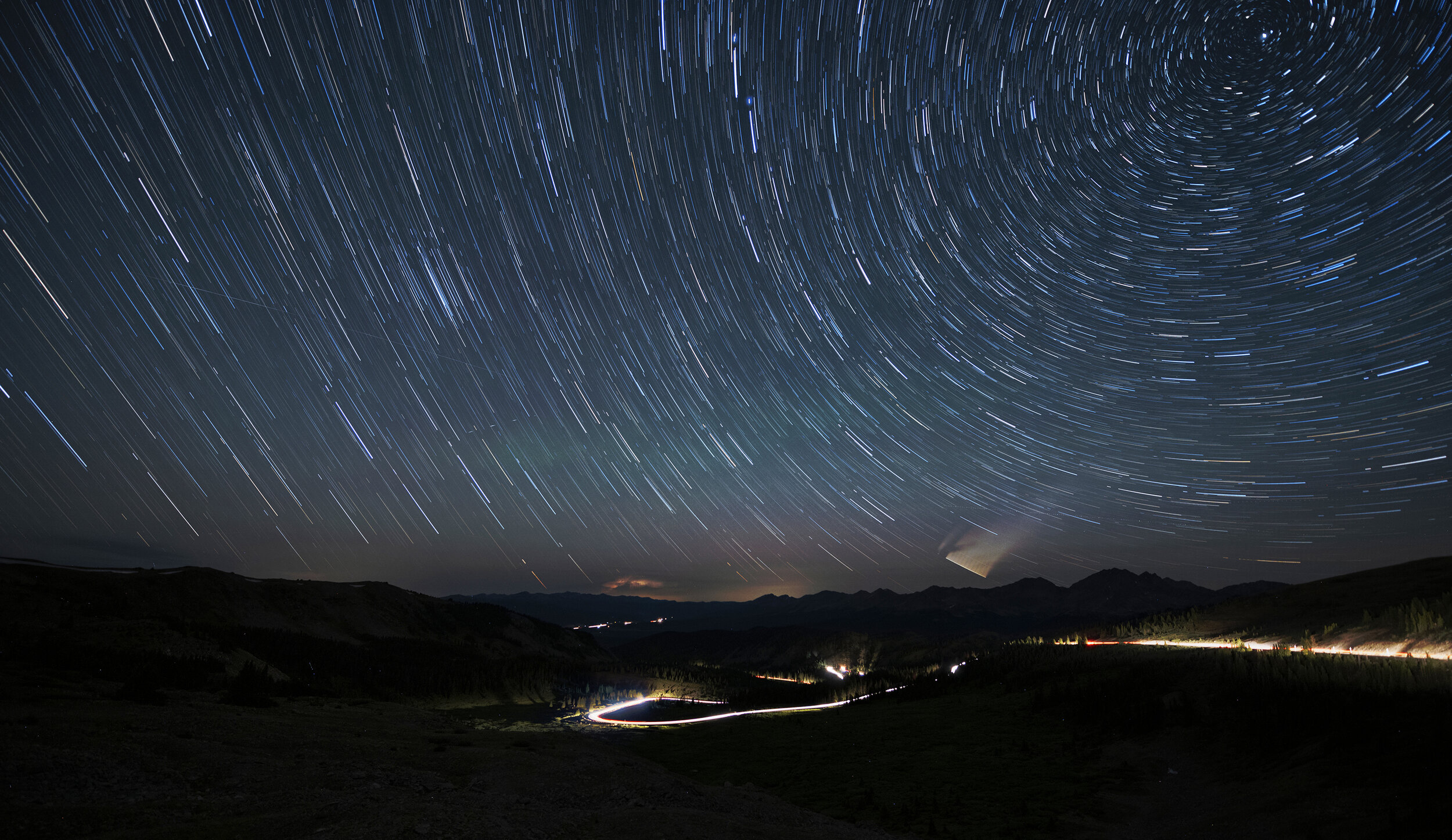 Cottonwood Pass and Neowise