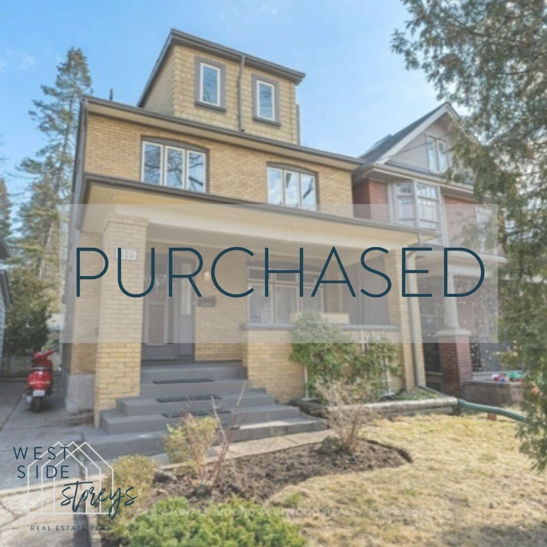 We have absolutely loved working with these clients on their search for a new place to call home. They didn't hesitate after viewing this detached beauty in Bloor West and will be able to put their own finishing touches on her soon. The only sad part