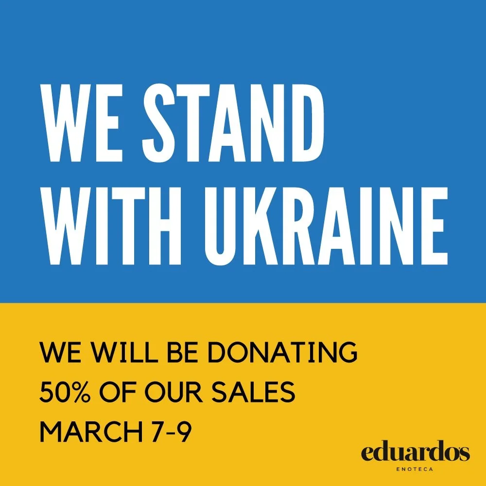 Eduardo's Enoteca Stands With Ukraine