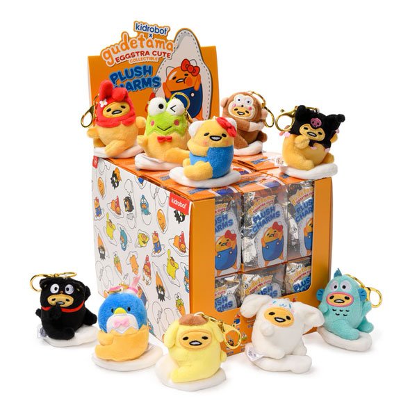Gudetama blind box plush charms