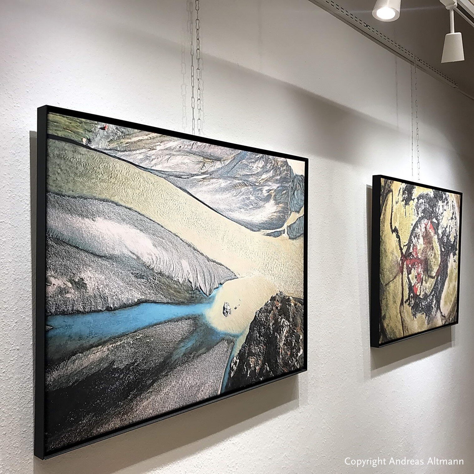 Schattenfugenrahmen für Leinwandbilder /  floater frames for canvas pictures