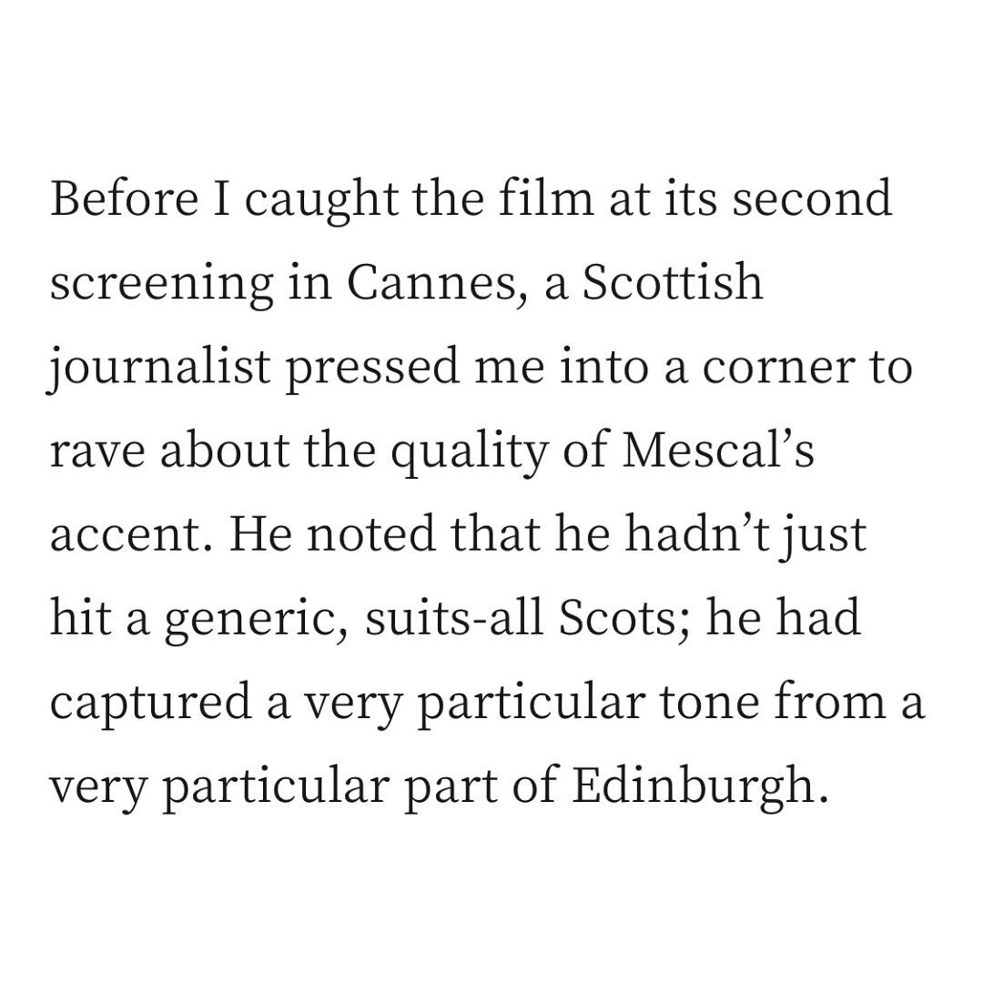 As a dialect coach, my hope is always that the accent doesn&rsquo;t even get a mention. That it&rsquo;s so seamlessly part of the character and the story that the audience don&rsquo;t even notice it&rsquo;s there. But that&rsquo;s a near impossible t