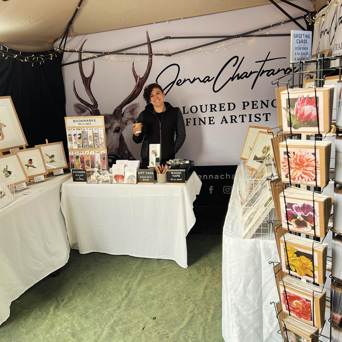 It&rsquo;s a gorgeous morning, and we&rsquo;re all set up and ready to go at AgFest! 

We&rsquo;re located at the Craft Pavilion (right across from Sports Hut) so pop in to say hi! 😊