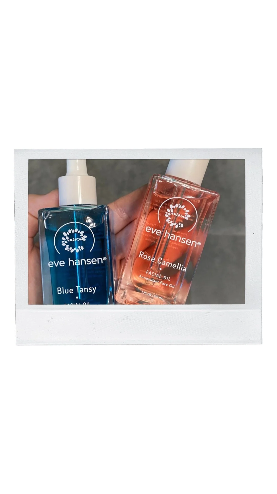 eve hansen facial oils