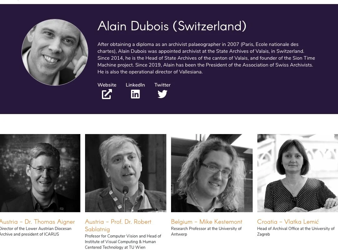 Alain Dubois nommé ambassadeur suisse pour le projet "European Time Machine"