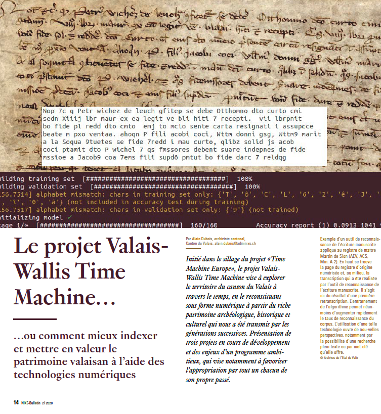 Valais-Wallis Time Machine: Nouvelle publication d’Alain Dubois