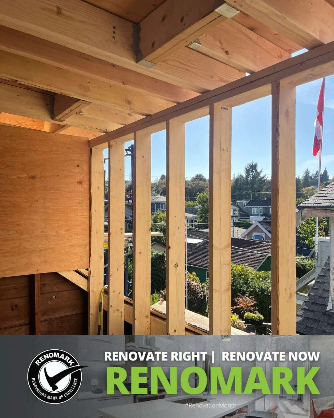 October is Renovation Month! 

Did you know that we are a @renomark_ca certified renovator? That means you can have peace of mind knowing that we provide:

Quality work
Professional standards
Written contract

Get in touch to discuss your dream renov