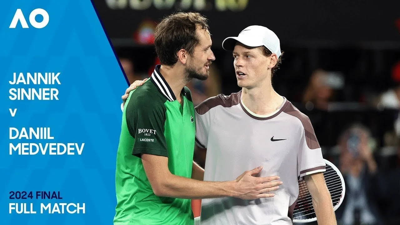 AO 2024 FINAL: Sinner v Medvedev