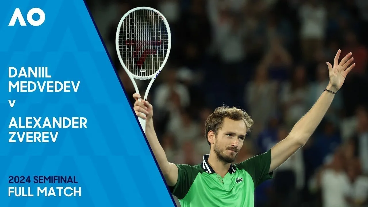 AO 2024 SF: Medvedev v. Zverev